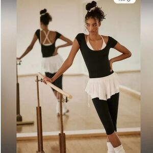 NWT FP Movement Plie Cropped Onesie Sz Sm Sz M